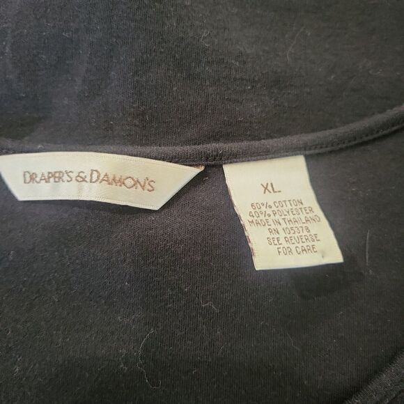 Draper's and Damon's embroidered beaded neckline top - Picture 7 of 7